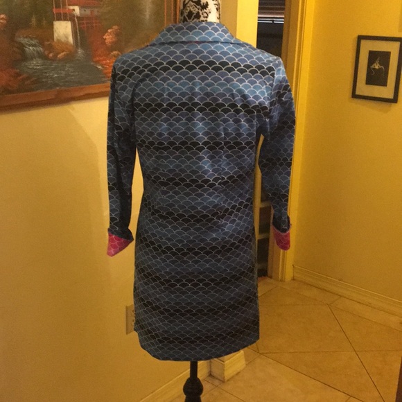 Melly M Long Sleeve Collared Dress Size 6 - Picture 5 of 6